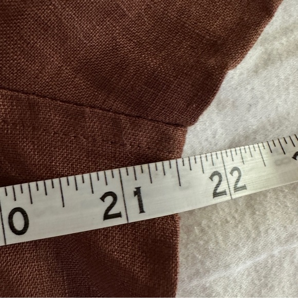 Richard Malcolm Brown Linen Jacket, L - Picture 5 of 7